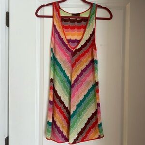 Missoni Mare colorful print knit top